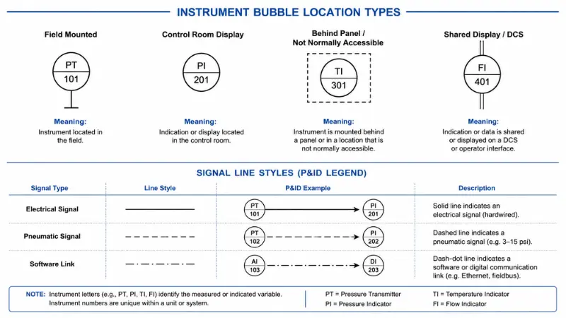 FE FT FIT and FIC flow instrument tag meanings on a P&ID FE FT FIT and FIC flow instrument tag meanings on a P&ID