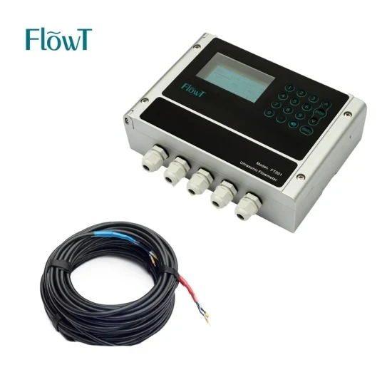 Clamp-On Ultrasonic Flow Meter for Food Processing Water Monitoring